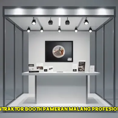 kontraktor booth pameran malang profesional